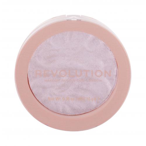 Makeup Revolution London Re-loaded 6,5 g vysoce pigmentovaný pudrový rozjasňovač pro ženy Peach Lights
