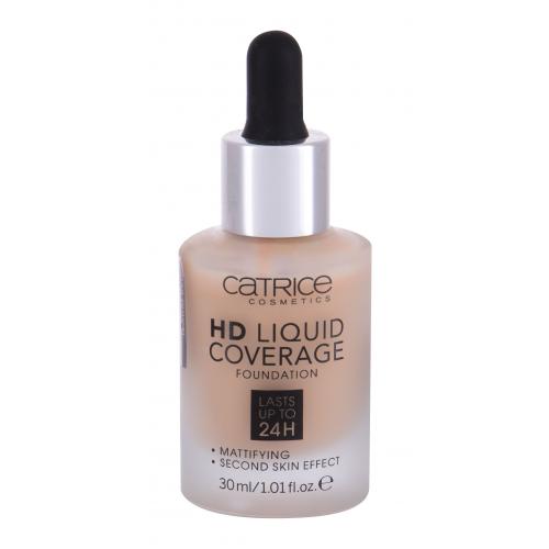 Tekutý make-up HD Liquid Coverage (Foundation) 30 ml 040 Warm Beige