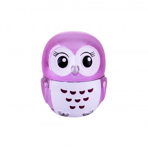 2K Lovely Owl Metallic Cotton Candy 3 g balzám na rty pro děti