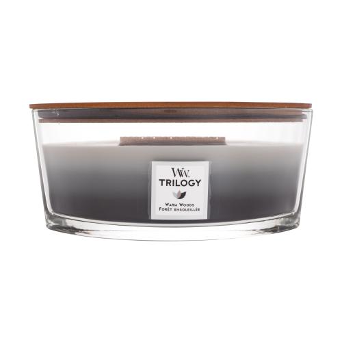 Woodwick Trilogy Warm Woods vonná svíčka 453,6 g