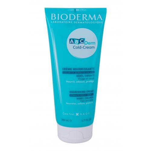 BIODERMA ABCDerm Cold-Cream Face & Body 200 ml vyživující ochranný krém na obličej a tělo pro děti