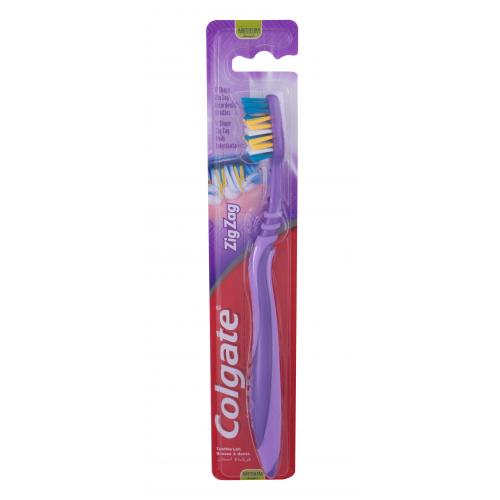 Colgate ZigZag Medium 1 ks klasický zubní kartáček unisex