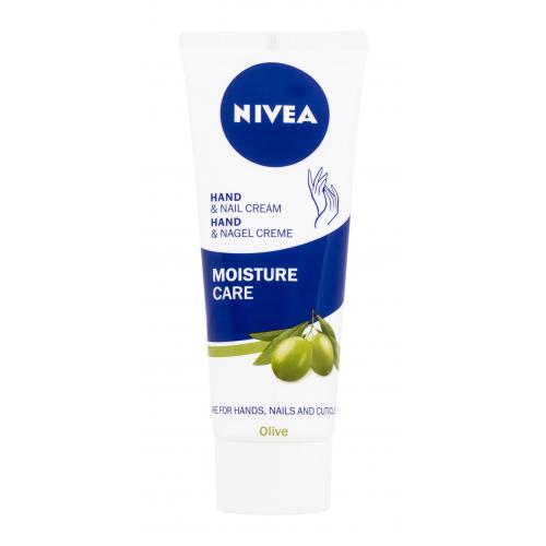 Nivea Hand Care Moisture Olive 75 ml hydratační krém na ruce s olivovým olejem pro ženy