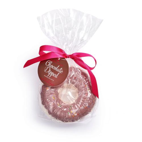 I Heart Revolution Donut Chocolate Dipped 150 g koupelová bomba s čokoládovou vůní pro ženy