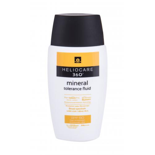 Emulze na opalování s minerálními filtry vhodná pro intolerantní pokožku SPF 50 360° (Mineral Tolerance Fluid) 50 ml