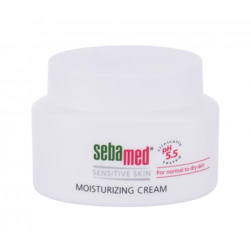 SebaMed Sensitive Skin Moisturizing 75 ml hydratační krém s vitamínem e pro citlivou pleť pro ženy