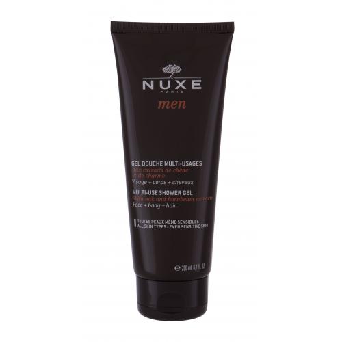 NUXE Men Multi-Use 200 ml sprchový gel na tělo, vlasy a obličej pro muže