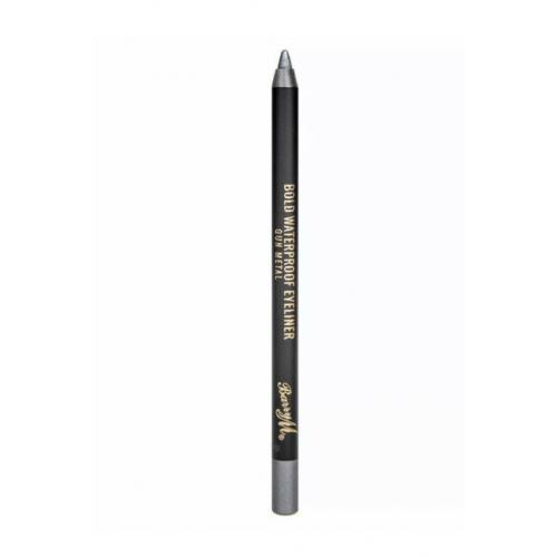 Barry M Bold Waterproof Eyeliner voděodolná tužka na oči odstín Gun Metal 1,2 g