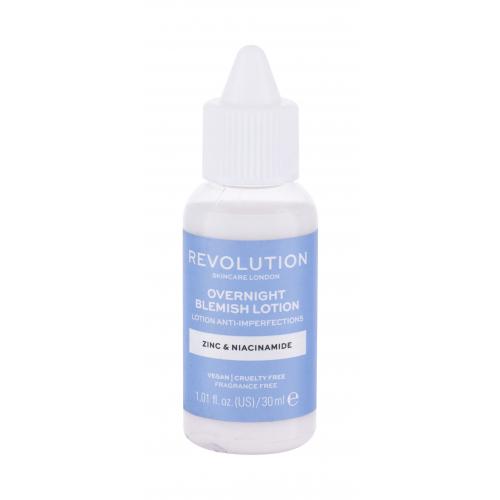 Revolution Skincare Blemish Zinc & Niacinamide noční péče proti akné 30 ml