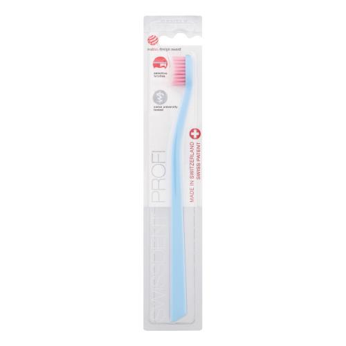 Swissdent Profi Gentle zubní kartáček extra soft Light Blue and Light Pink Color 1 ks