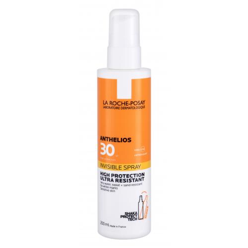 Sprej na opalování pro citlivou pokožku SPF 30 Anthelios (Invisible Spray Ultra Resistant) 200 ml