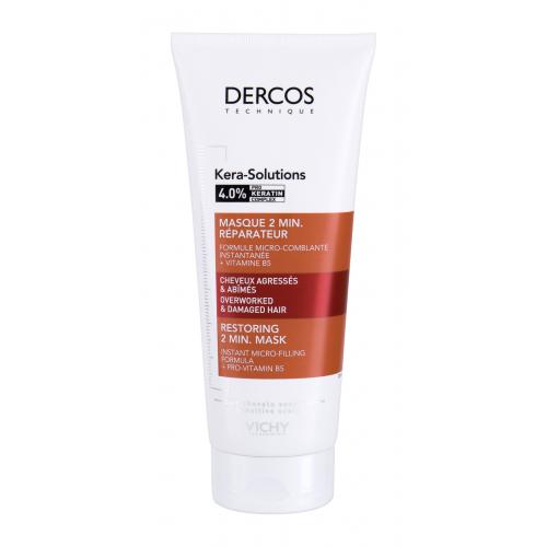 Vichy Dercos Kera-Solutions 2 Min. 200 ml maska pro obnovu poškozených vlasů pro ženy