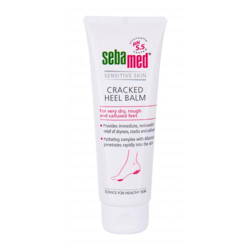 SebaMed Sensitive Skin Cracked Heel Balm 75 ml hojivý krém na popraskané paty a mozoly pro ženy