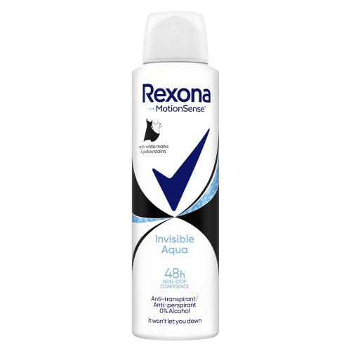 Rexona MotionSense Invisible Aqua 48h 150 ml antiperspirant deospray pro ženy