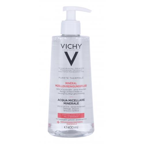 Vichy Pureté Thermale Mineral Water For Sensitive Skin 400 ml minerální micelární voda pro citlivou pleť pro ženy