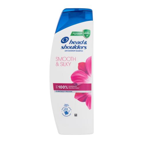 Head & Shoulders Smooth & Silky Anti-Dandruff 400 ml šampon proti lupům s květinově-ovocnou vůní pro ženy
