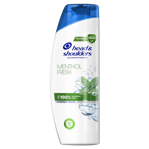 Head & Shoulders Menthol Fresh Anti-Dandruff 400 ml šampon proti lupům s osvěžující mentolovou vůní unisex