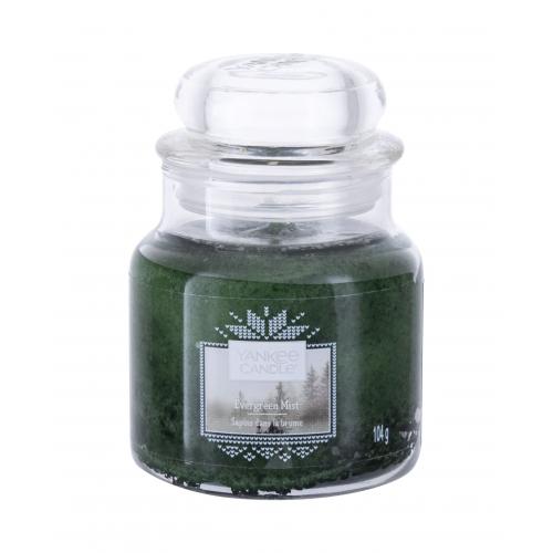 Yankee Candle Evergreen Mist vonná svíčka Classic malá 104 g