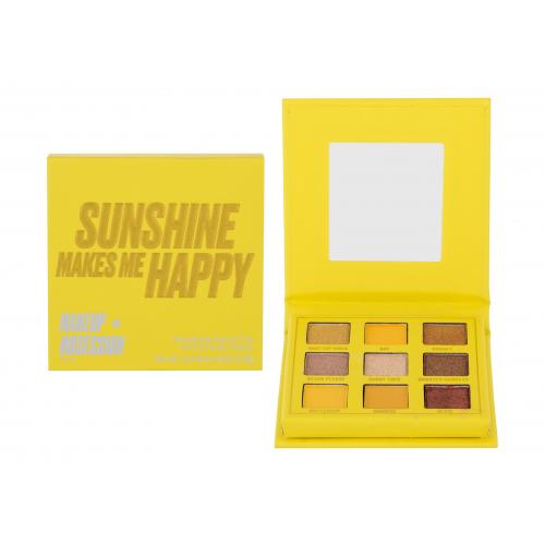 Makeup Obsession Sunshine Makes Me Happy 3,42 g paletka očních stínů pro ženy