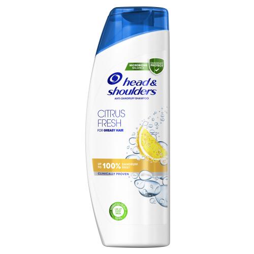 Head & Shoulders Citrus Fresh 400 ml šampon na mastné vlasy s lupy unisex
