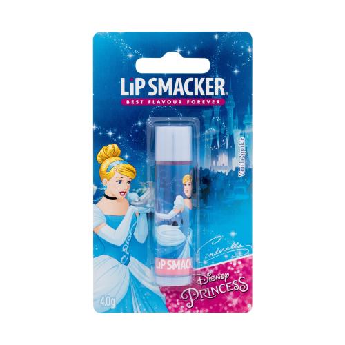 Lip Smacker Disney Princess Cinderella Vanilla Sparkle 4 g balzám na rty pro děti