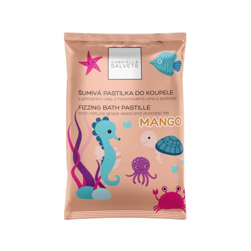 Gabriella Salvete Šumivé Pastilky Do Koupele Bath Pastille Mango Kids 40g