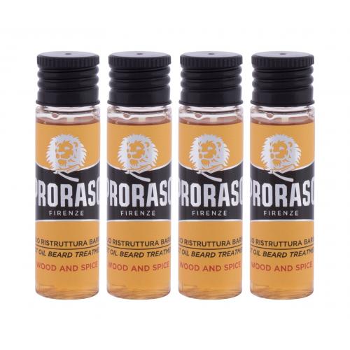 PRORASO Wood & Spice Hot Oil Beard Treatment 68 ml restruktualizační olej na vousy pro muže