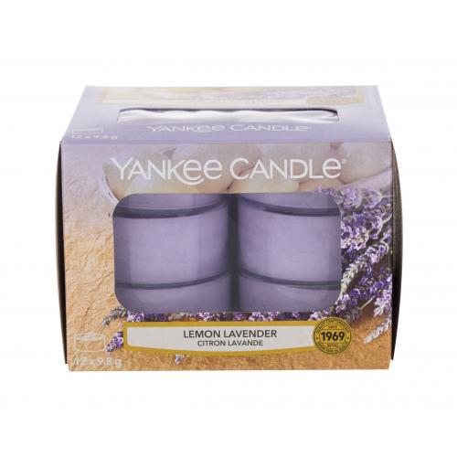 Yankee Candle Lemon Lavender 117,6 g vonné čajové svíčky unisex