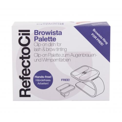 RefectoCil Browista Palette 2 ks paletky na ruku pro míchání barev na řasy a obočí pro ženy