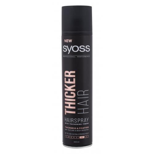 Syoss Thicker Hair lak na vlasy s extra silnou fixací 300 ml