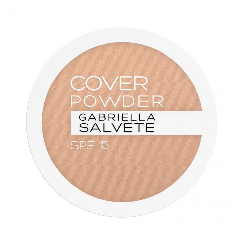 Gabriella Salvete Cover Powder SPF15 9 g kompaktní pudr s vysoce krycím efektem pro ženy 03 Natural