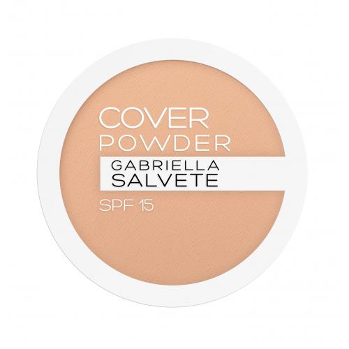 Gabriella Salvete Cover Powder SPF15 9 g kompaktní pudr s vysoce krycím efektem pro ženy 02 Beige