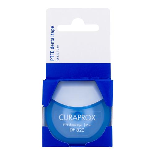 Curaprox DF 820 PTFE Dental Tape 1 ks zubní páska s teflonovým povrchem unisex