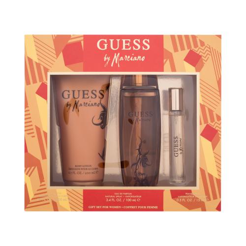 GUESS Guess by Marciano dárková kazeta pro ženy parfémovaná voda 100 ml + parfémovaná voda 15 ml + tělové mléko 200 ml