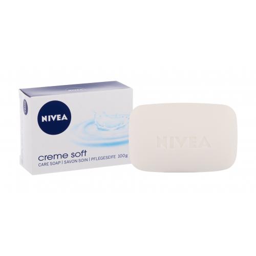 Nivea Creme Care Soft 100 g krémové tuhé mýdlo pro ženy