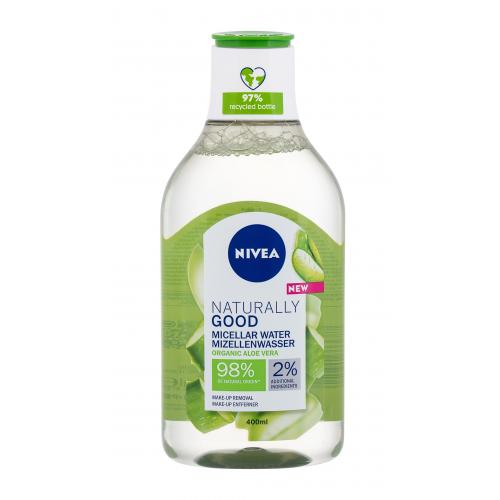 Nivea Naturally Good Organic Aloe Vera 400 ml micelární voda pro ženy