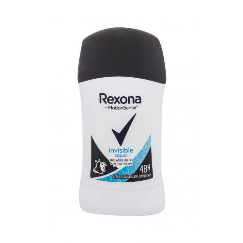 Rexona MotionSense Invisible Aqua 40 ml antiperspirant deostick pro ženy