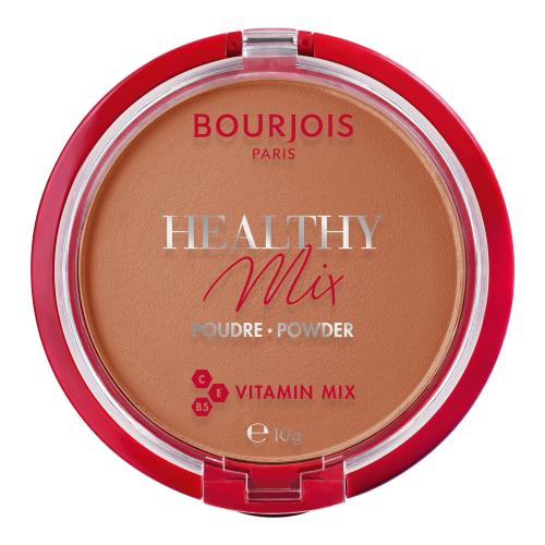 BOURJOIS Paris Healthy Mix 10 g rozjasňující matující pudr pro ženy 07 Caramel Doré