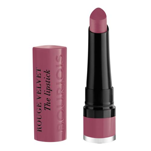 Bourjois Rouge Velvet The Lipstick matná rtěnka odstín 19 Place De Roses 2,4 g