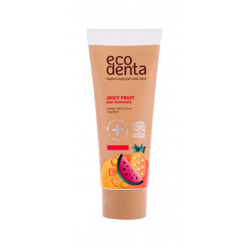 Ecodenta Cosmos Organic Juicy Fruit 75 ml zubní pasta pro děti poškozená krabička
