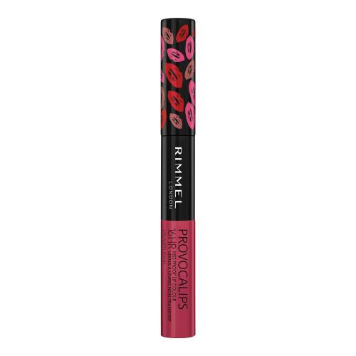 Rimmel London Provocalips 16hr Kiss Proof Lip Colour 7 ml rtěnka pro ženy 210 Flirty Fling tekutá rtěnka