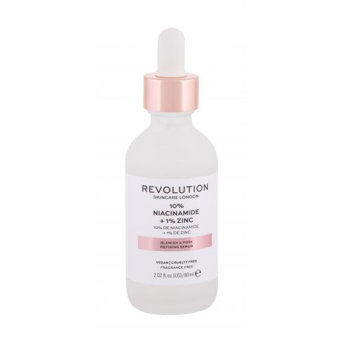 Revolution Skincare Niacinamide 10% + Zinc 1% sérum na rozšířené póry 60 ml