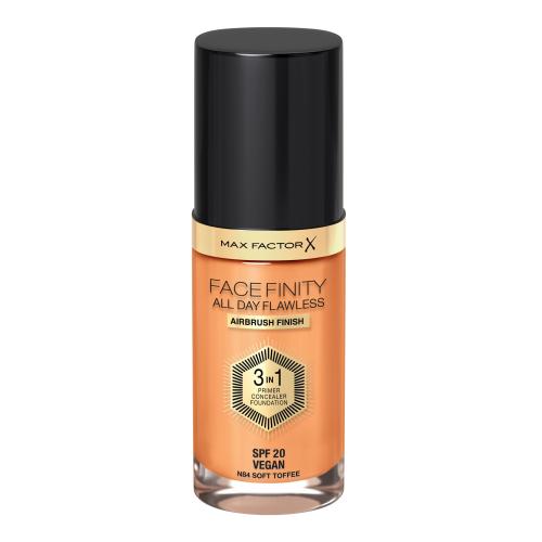 Max Factor Facefinity All Day Flawless SPF20 30 ml tekutý make-up s uv ochranou pro ženy N84 Soft Toffee
