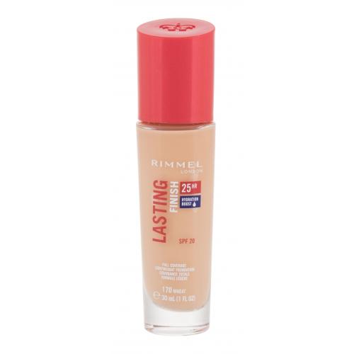 Rimmel Lasting Finish 25H tekutý make-up SPF 20 odstín 170 Wheat 30 ml