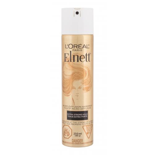 Levně L´Oréal Paris Elnett Extra Strong Hold Micro-Diffusion 250 ml lak na vlasy pro ženy