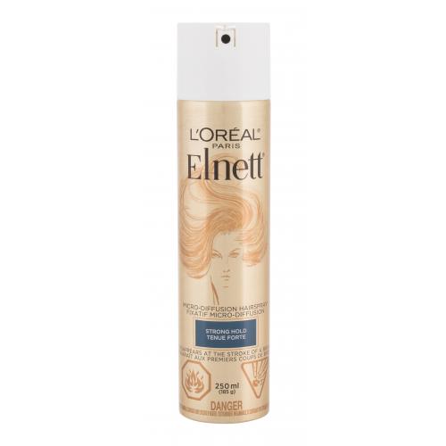 L'Oréal Paris Elnett Strong Hold Micro-Diffusion 250 ml lak na vlasy se silnou fixací pro ženy