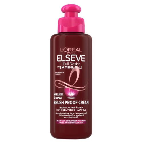 L'Oréal Paris Elseve Full Resist Aminexil Brush Proof Cream 200 ml bezoplachový krém pro oslabené a vypadávající vlasy pro ženy
