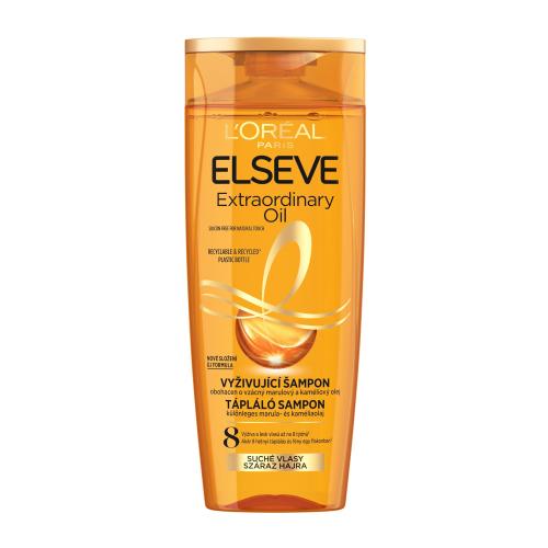 L'Oréal Paris Elseve Extraordinary Oil Nourishing Shampoo 400 ml šampon pro suché vlasy pro ženy