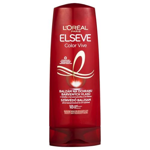 L'Oréal Paris Elseve Color-Vive Protecting Balm 400 ml kondiconér pro barvené a melírované vlasy pro ženy