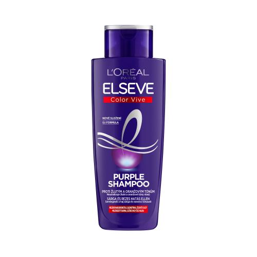 L'Oréal Paris Elseve Color-Vive Purple Shampoo 200 ml neutralizační šampon na vlasy pro ženy
